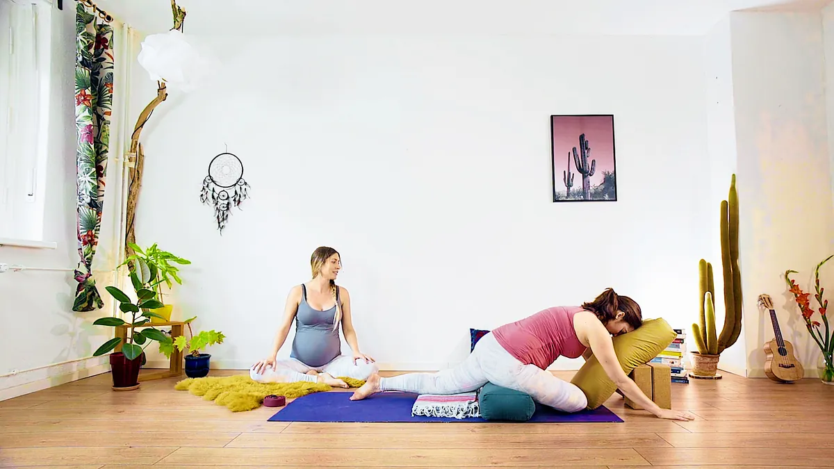 Prenatal Yoga for Better Sleep